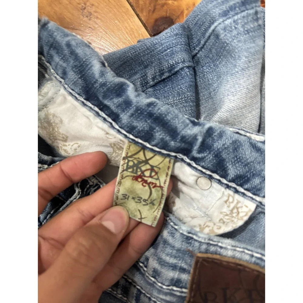 BKE Kate Bootcut Jeans Women's Size 31x33.5 Medium Wash Stretch Denim Flare